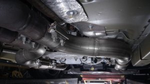 Ford Mustang Performance Exhaust - Stainless Works - Long Tube Headers with High-Flow Cats - `15-`20